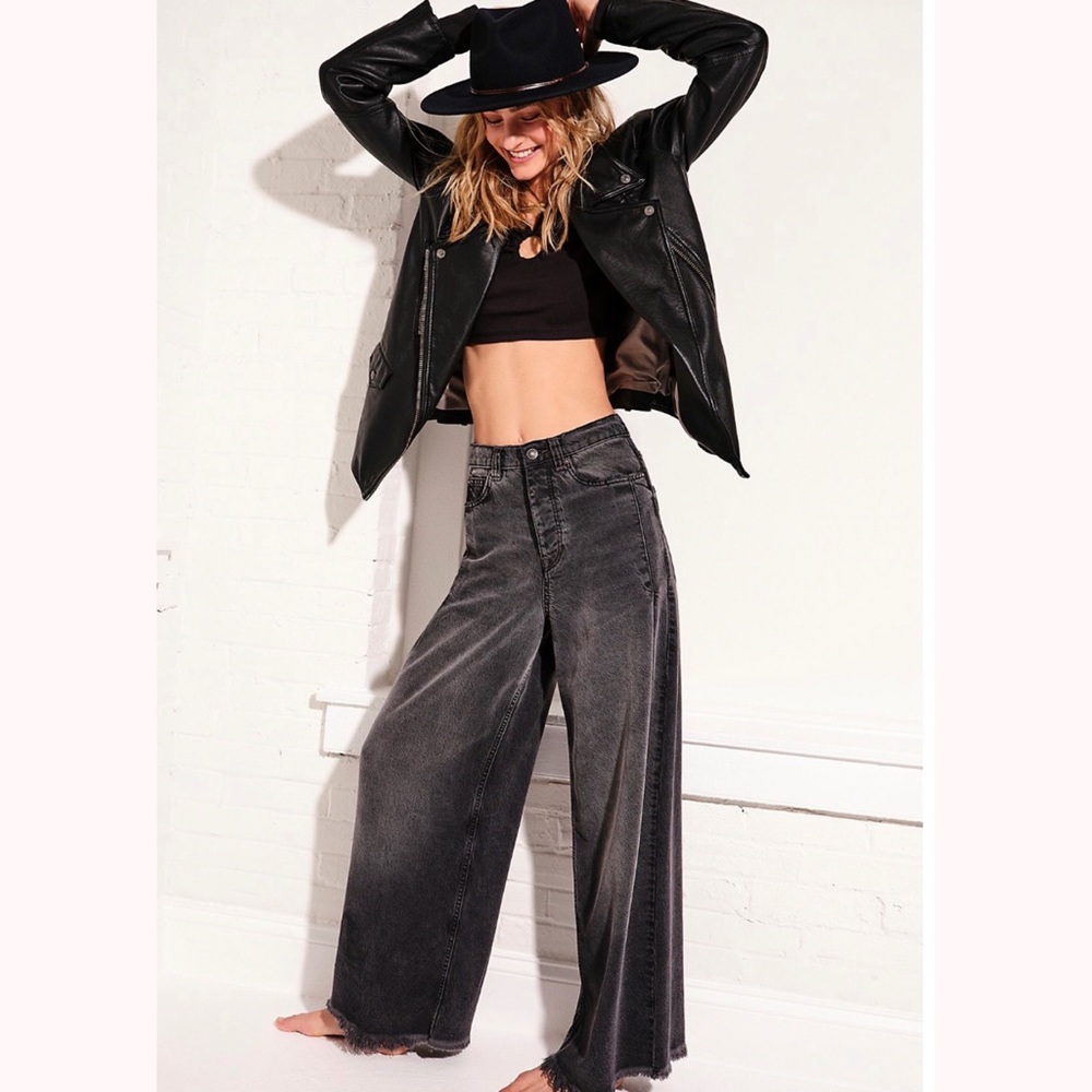 FREE PEOPLE, Old West slouchy Jeans